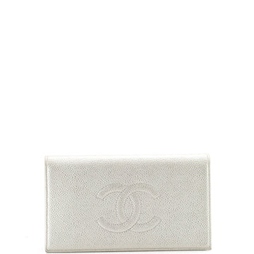 Chanel Timeless L-Yen Wallet Caviar Long