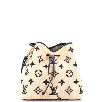 Louis Vuitton Neo Noe By The Pool Monogram Raffia MM