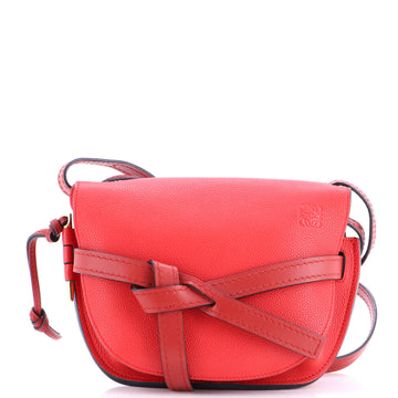 Loewe Gate Shoulder Bag Leather Small