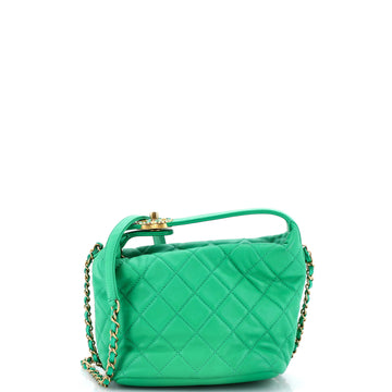 Chanel Perfect Meeting Hobo Quilted Lambskin Small