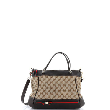 Gucci Mayfair Convertible Tote GG Canvas Small