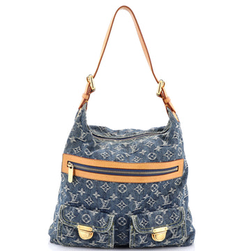 Louis Vuitton Baggy Handbag Denim GM