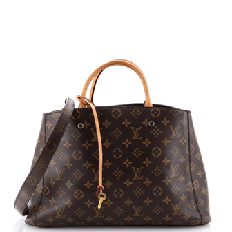 Louis Vuitton Montaigne Handbag Monogram Canvas GM