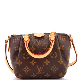 Louis Vuitton Turenne Handbag Monogram Canvas Nano