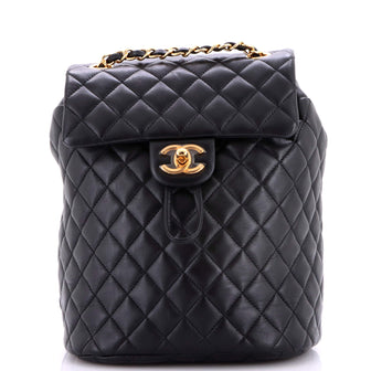 Chanel Urban Spirit Backpack Quilted Leather Small