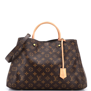 Louis Vuitton Montaigne Handbag Monogram Canvas GM