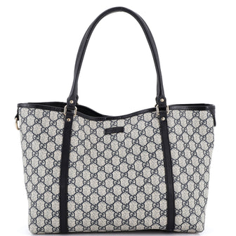 Gucci Joy Tote GG Coated Canvas with Leather Medium