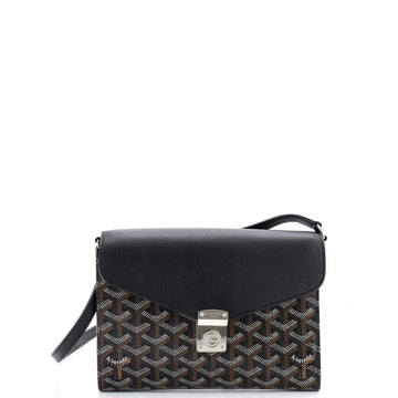 Goyard Chypre Wallet on Strap Coated Canvas with Leather