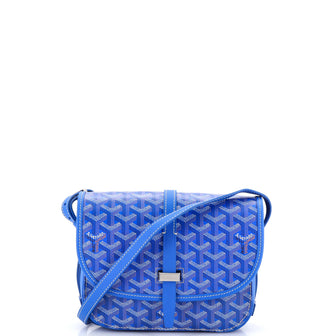 Goyard Belvedere III Messenger Bag Coated Canvas with Leather PM