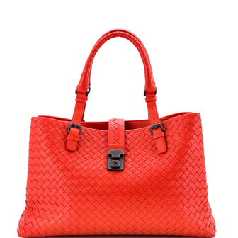 Bottega Veneta Roma Bag Intrecciato Nappa Medium