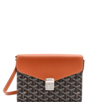 Goyard Chypre Wallet on Strap Coated Canvas with Leather