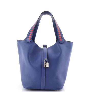 Hermes Picotin Lock Bag Tressage Epsom MM