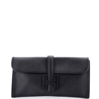 Hermes Jige Elan Clutch Epsom 29