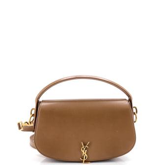 Saint Laurent Voltaire Top Handle Bag Leather