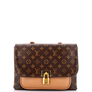 Louis Vuitton Marignan Handbag Monogram Canvas with Leather