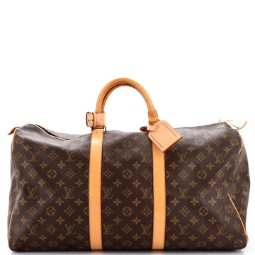 Louis Vuitton Keepall Bandouliere Bag Monogram Canvas 50