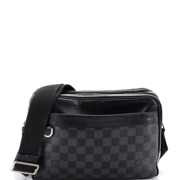 Louis Vuitton Trocadero NM Messenger Damier Graphite PM
