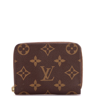 Louis Vuitton Zippy Coin Purse Monogram Canvas