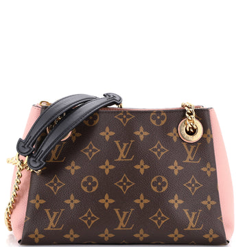 Louis Vuitton Surene Handbag Monogram Canvas with Leather BB