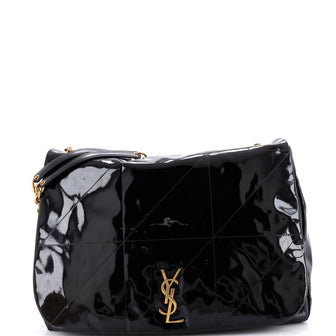Saint Laurent Jamie 4.3 Shoulder Bag Quilted Patent Large