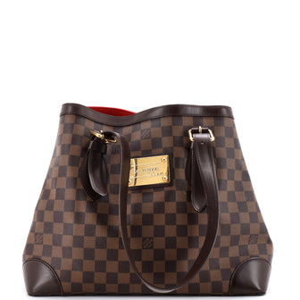 Louis Vuitton Hampstead Handbag Damier GM