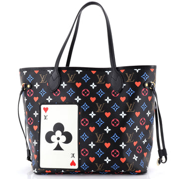 Louis Vuitton Neverfull NM Tote Limited Edition Game On Multicolor Monogram MM