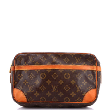 Louis Vuitton Marly Dragonne Clutch Monogram Canvas GM