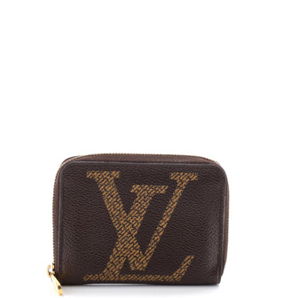 Louis Vuitton Zippy Coin Purse Reverse Monogram Giant