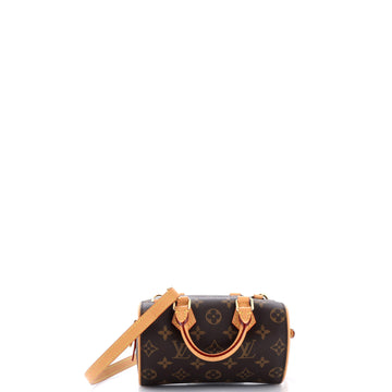 Louis Vuitton Speedy Bandouliere Dating Bag Monogram Canvas Nano