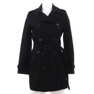 Burberry Women's Kensington Mid-Length Trench Coat Cotton