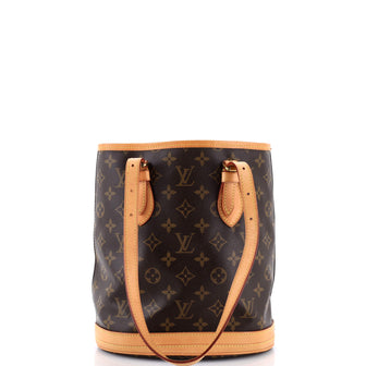 Louis Vuitton Petit Bucket Bag Monogram Canvas