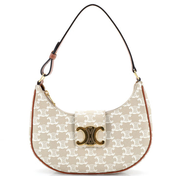 Celine Ava Triomphe Bag Triomphe Coated Canvas