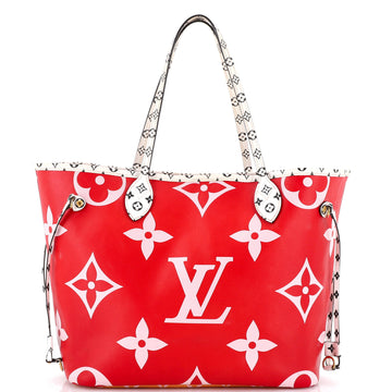 Louis Vuitton Neverfull NM Tote Limited Edition Colored Monogram Giant MM