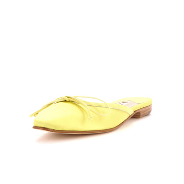 Manolo Blahnik Women's Ballerimu Flat Mules Satin