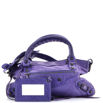 Balenciaga First Classic Studs Bag Leather