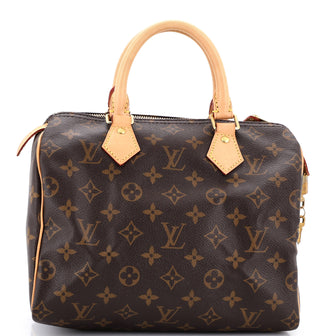Louis Vuitton Speedy Handbag Monogram Canvas 25