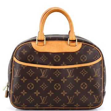 Louis Vuitton Trouville Handbag Monogram Canvas