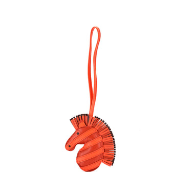 Hermes GeeGee Savannah Bag Charm Leather