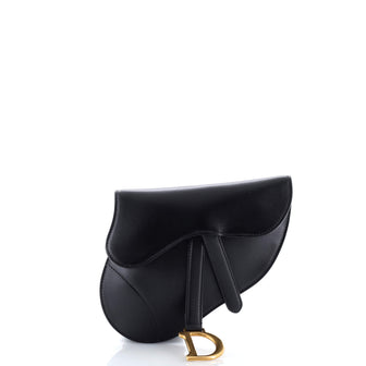 Christian Dior Saddle Belt Bag Leather Mini