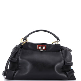 Fendi Wave Peekaboo Bag Leather Mini