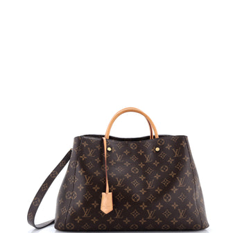 Louis Vuitton Montaigne Handbag Monogram Canvas GM