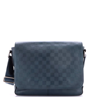 Louis Vuitton District Messenger Bag Damier Infini Leather PM