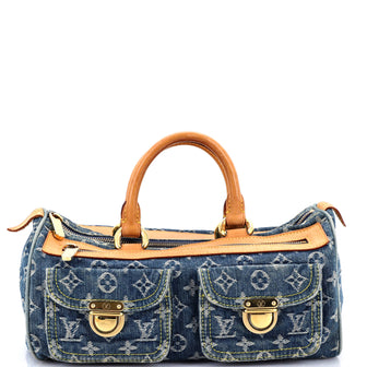 Louis Vuitton Neo Speedy Bag Denim