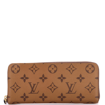 Louis Vuitton Clemence Wallet Reverse Monogram Canvas