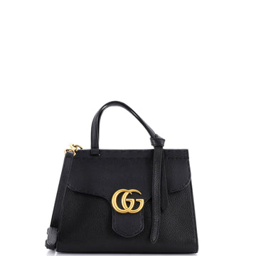 Gucci GG Marmont Top Handle Bag Leather Mini