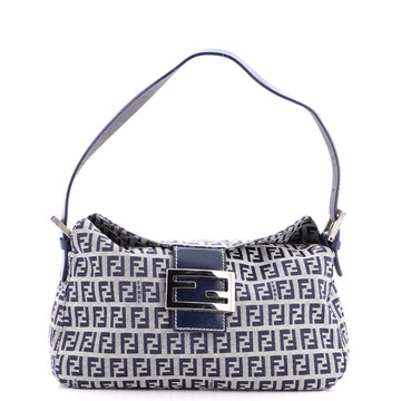 Fendi Flap Shoulder Bag Zucchino Canvas Small