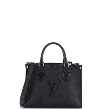 Louis Vuitton OnTheGo Tote Monogram Empreinte Giant PM