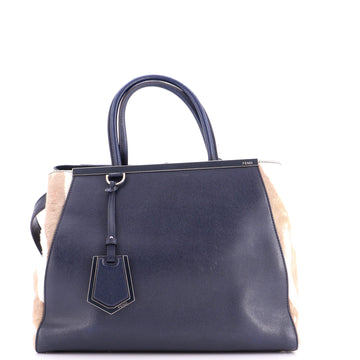 Fendi 2Jours Bag Pony Hair and Leather Medium
