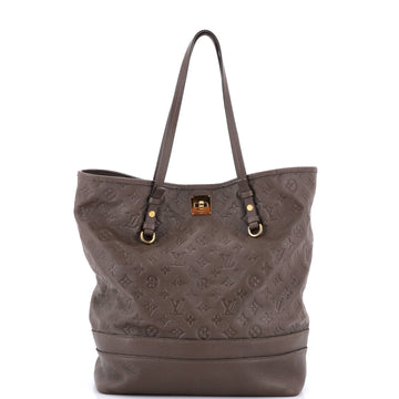 Louis Vuitton Citadine Handbag Monogram Empreinte Leather GM