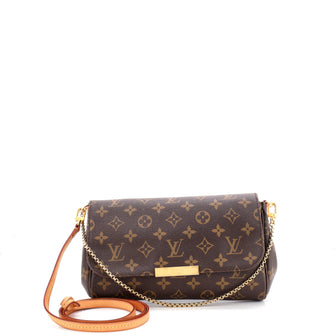 Louis Vuitton Favorite Handbag Monogram Canvas MM